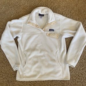 Women’s White/Cream Patagonia Pullover